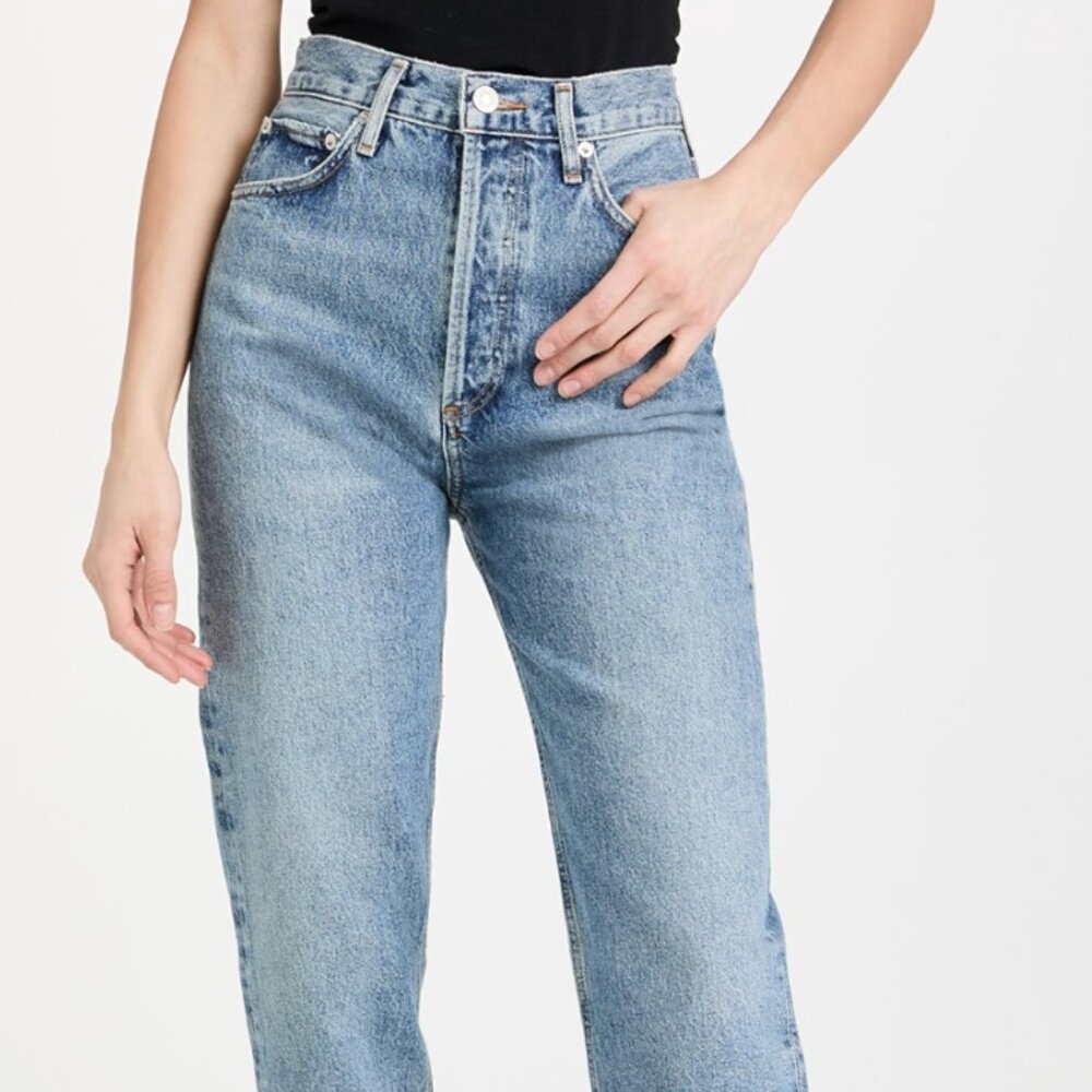 AGOLDE 90's Pinch Waist High Rise Straight Jeans - 27